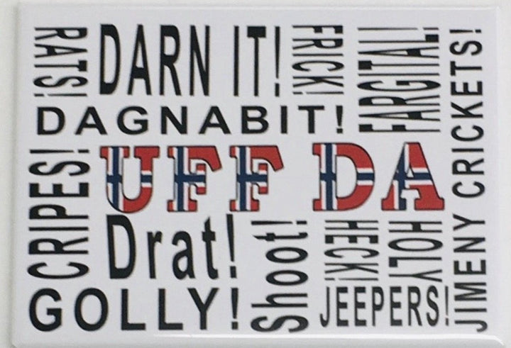 Rectangle Magnet, Uff da