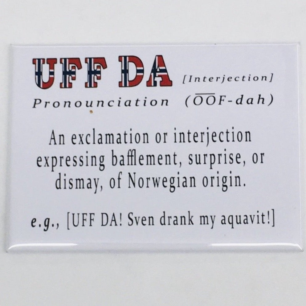 Rectangle Magnet, Uff da Definition