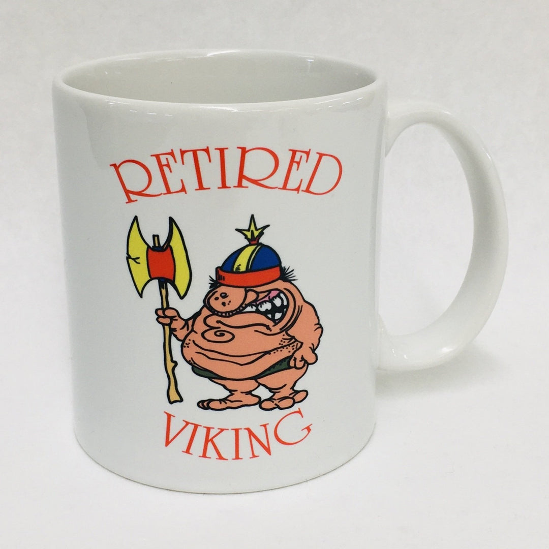 Retired Viking coffee mug