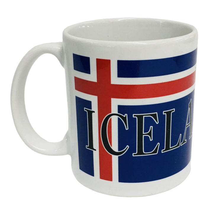 Iceland Flag & Crest coffee mug