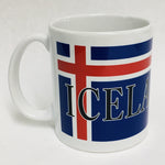 Iceland Flag & Crest coffee mug