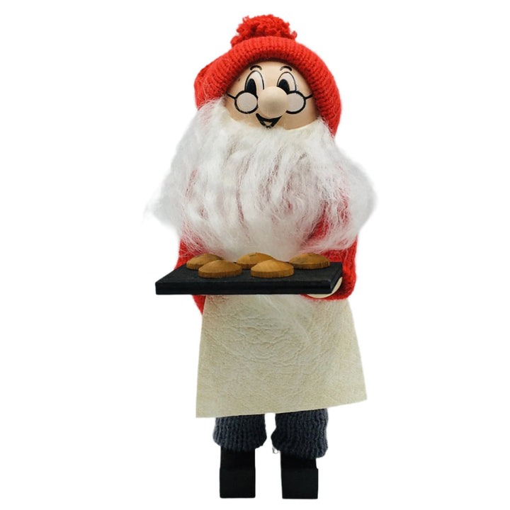 Swedish Tomte Man with Tray of Cookies