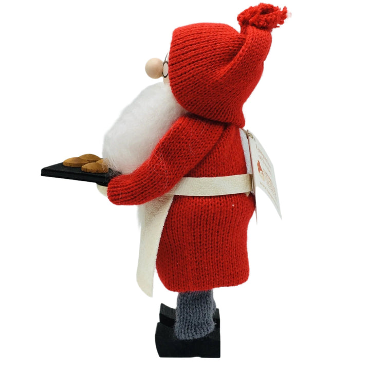 Swedish Tomte Man with Tray of Cookies