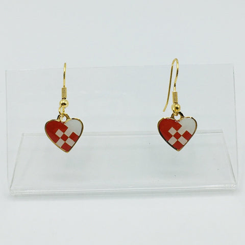Heart Basket Earrings