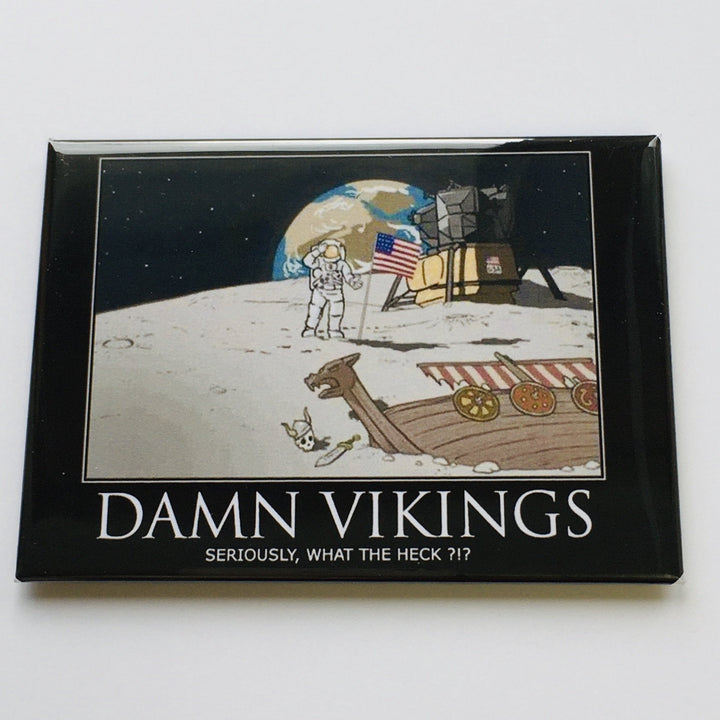 Rectangle Magnet, Damn Vikings