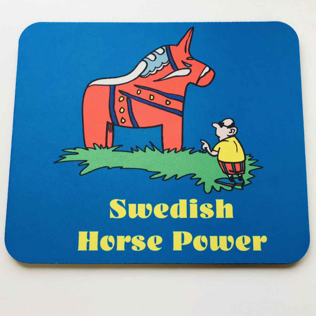 Mousepad - Swedish Horse Power