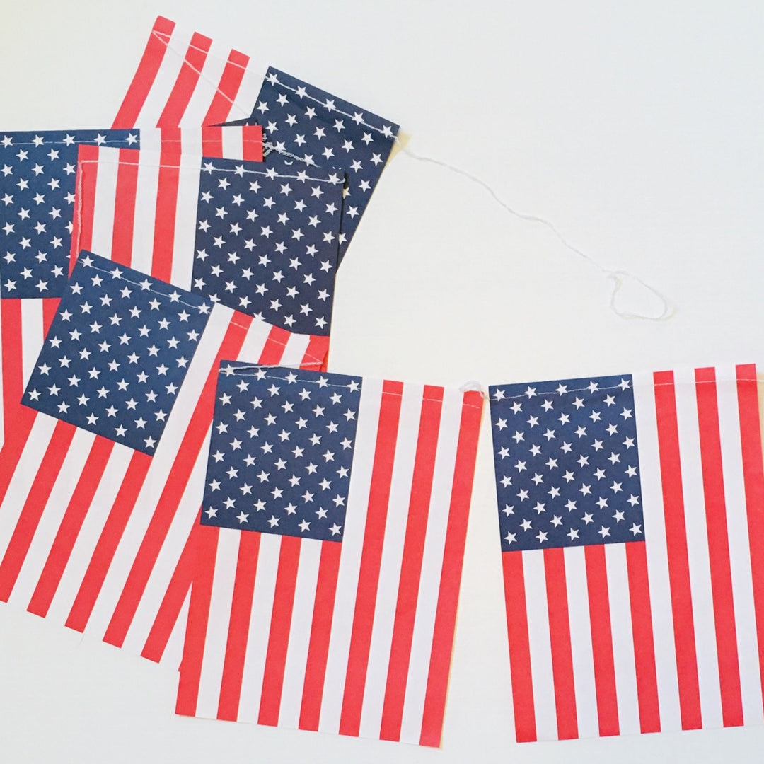 USA Flag Garland