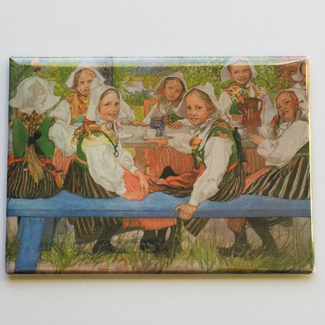 Rectangle Magnet, Carl Larsson Kersti's Birthday