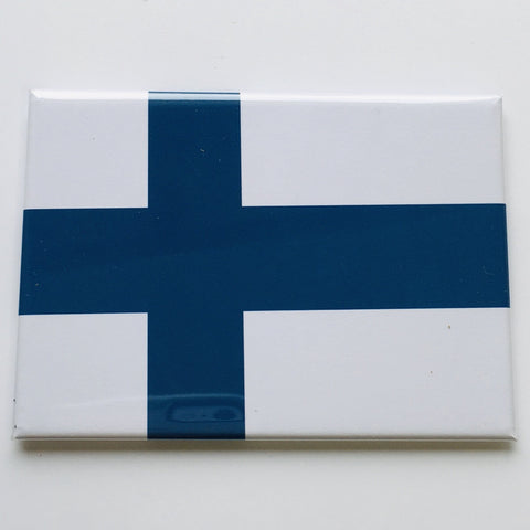 Rectangle Magnet, Finland flag