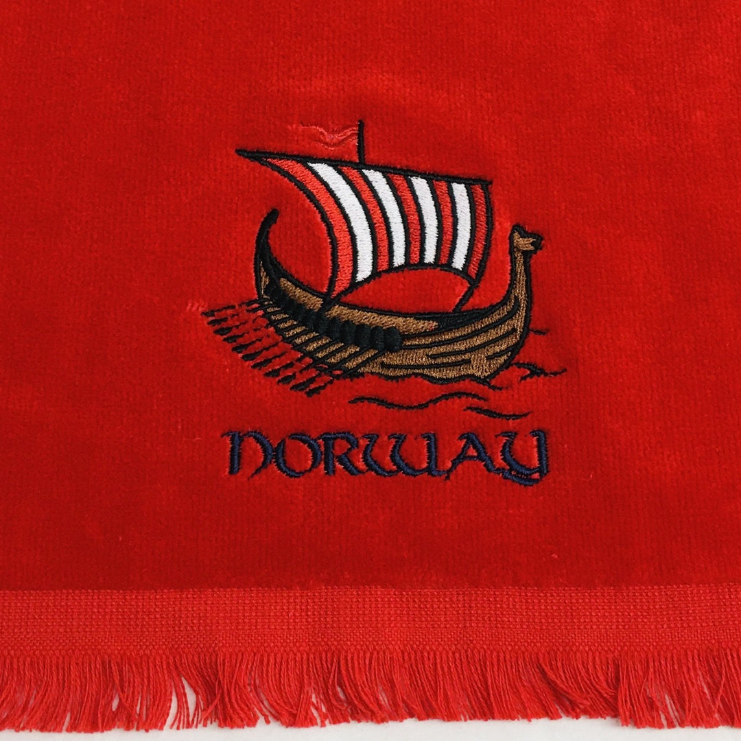 Finger tip towel - Norway Viking Ship