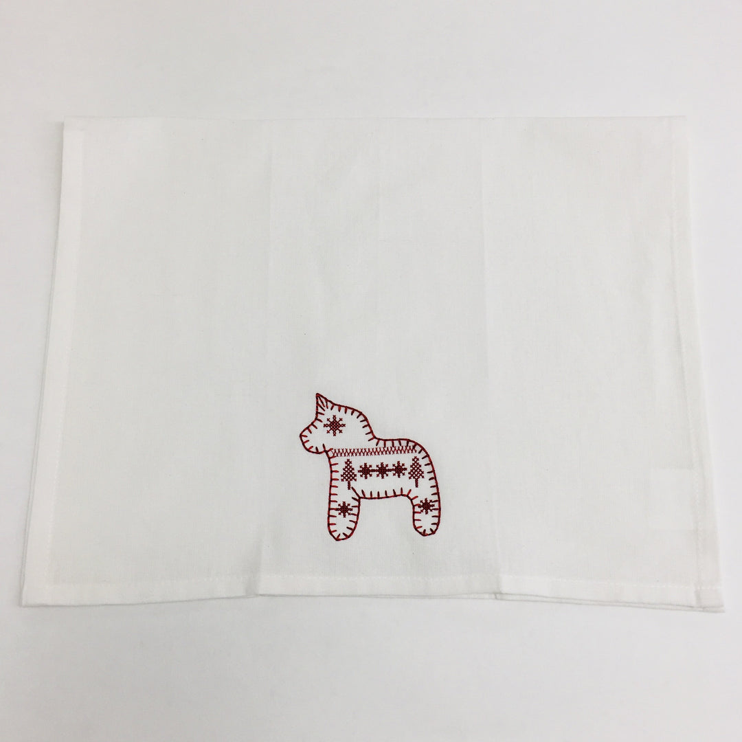 Dish Towel - Dala Horse