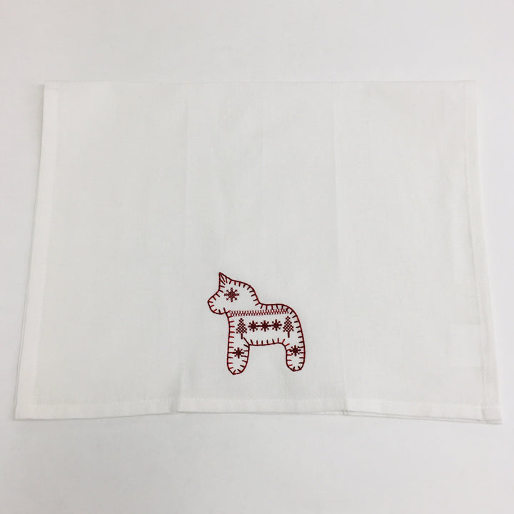 Dish Towel - Dala Horse