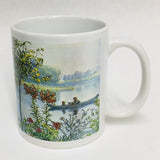 Carl Larsson, Karin at the Lake coffee mug