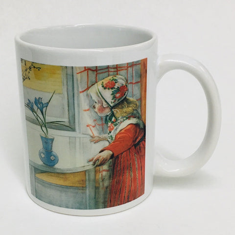 Carl Larsson Karin at Window coffee mug