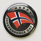 Norway May 17 Independence Day round button/magnet