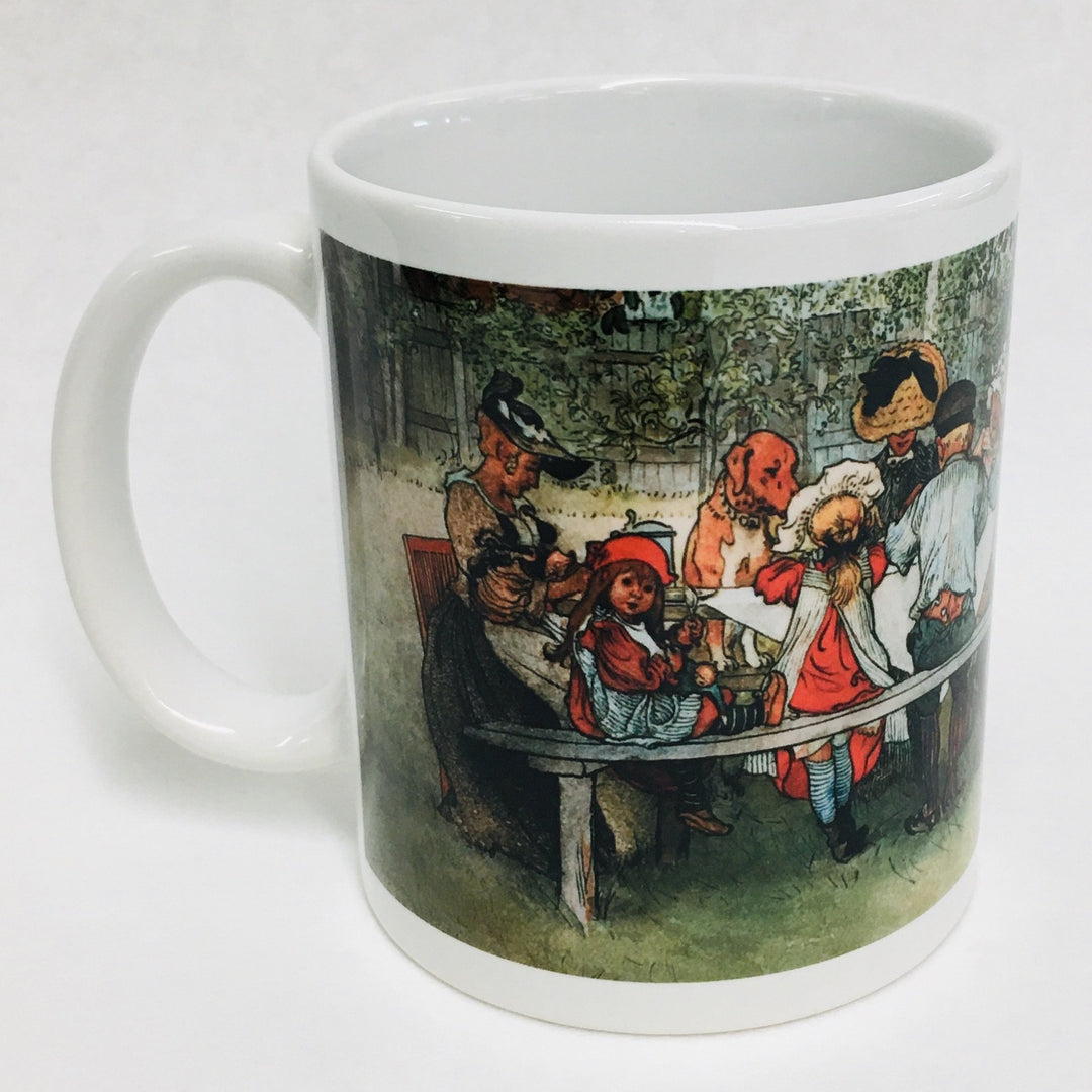 Carl Larsson Breakfast under the Big Birch coffee mug