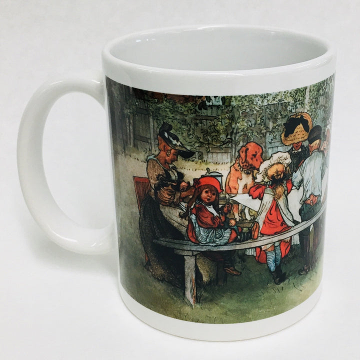 Carl Larsson Breakfast under the Big Birch coffee mug