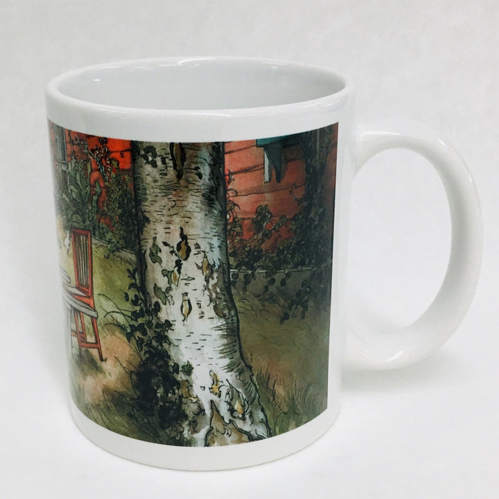 Carl Larsson Breakfast under the Big Birch coffee mug