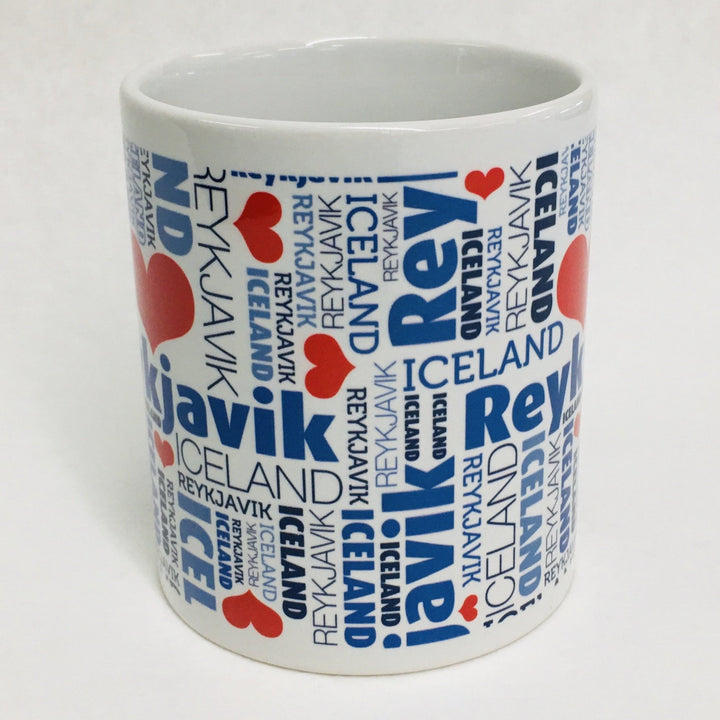 Love Reykjavik coffee mug