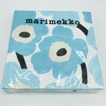 Marimekko Unikko turquoise poppy paper napkins