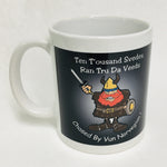 Ten Tousand Svedes coffee mug