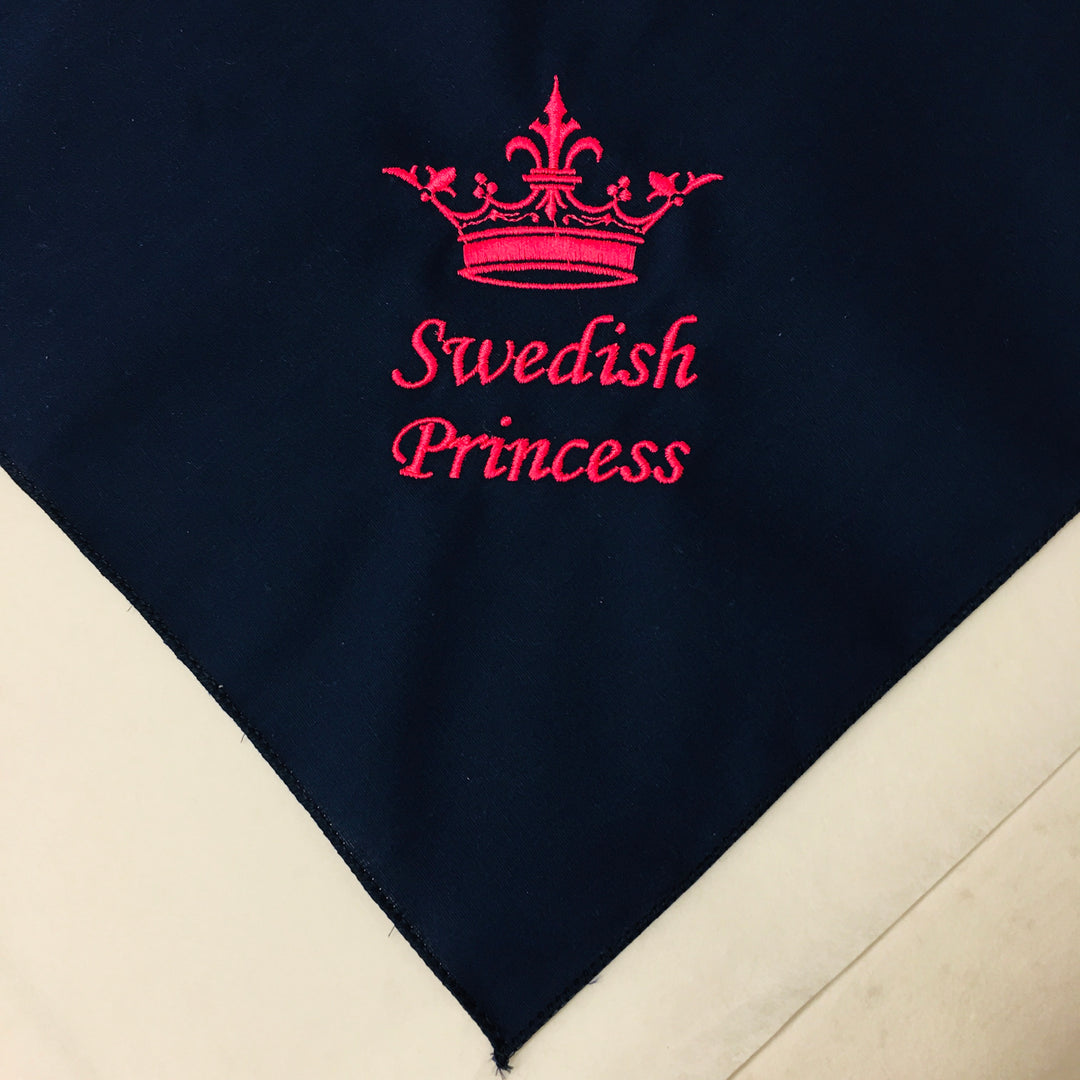 Swedish Princess Dog Bandana
