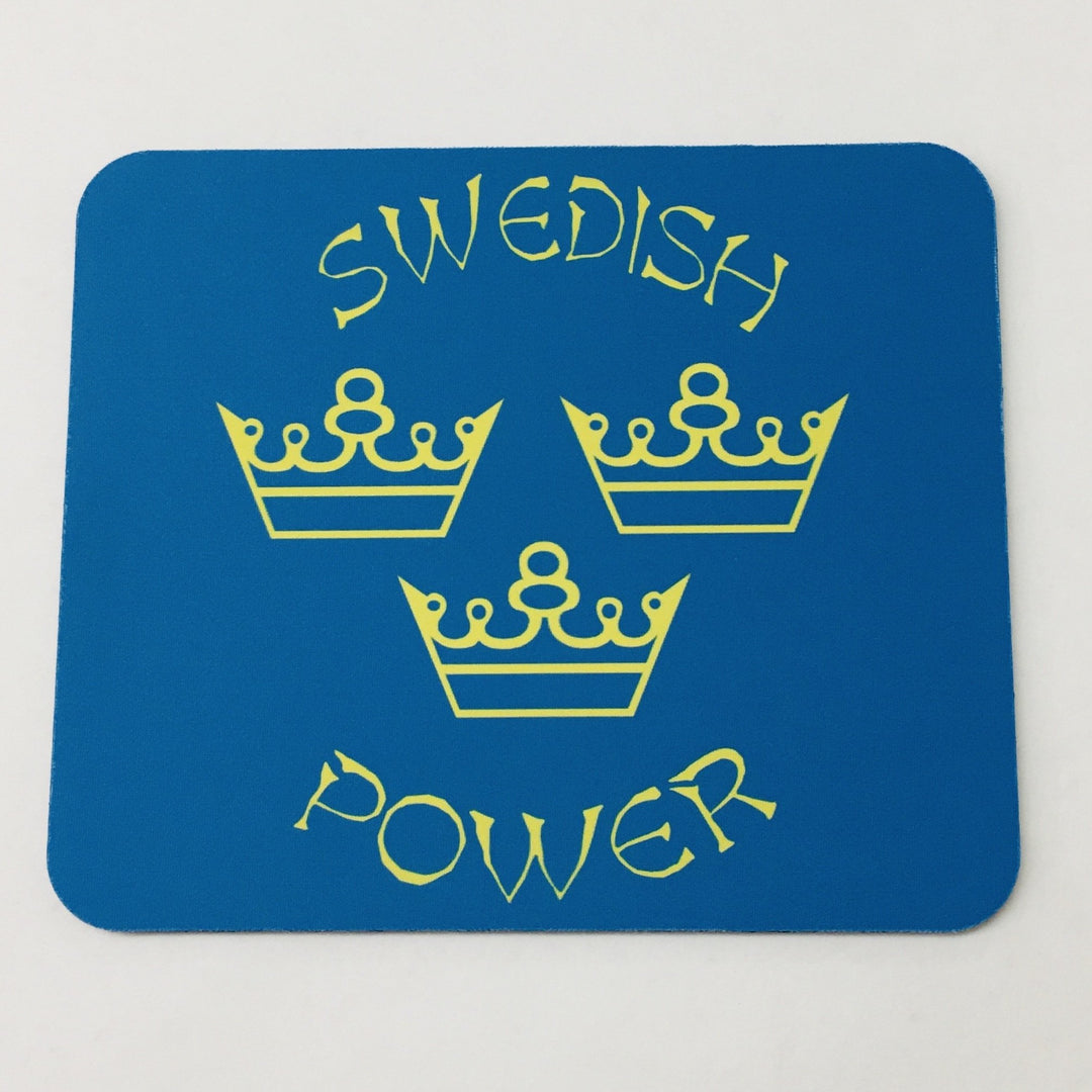 Mousepad - Swedish Power with Three Crowns