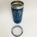 Dala Horses on Royal Blue 20 oz Stainless Steel hot/cold Cup