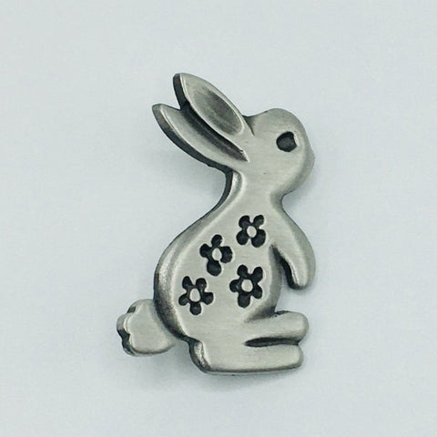 Swedish Pewter Rabbit Pin