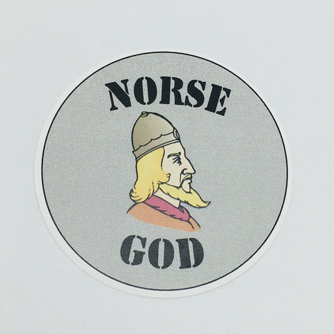 Norse God round button/magnet