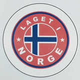 Made in Norway round button/magnet