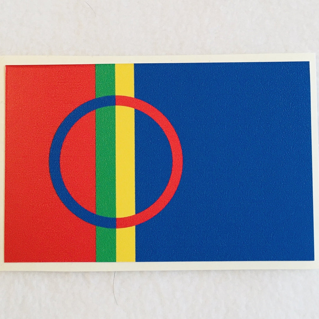 Lappland Lapland Sami Flag Decal