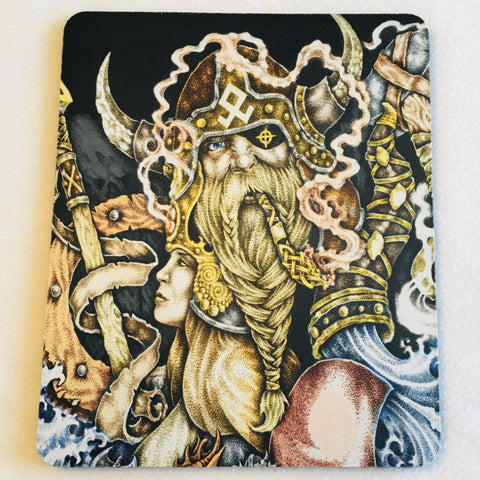 Mousepad - Micah Holland Viking God, Odin