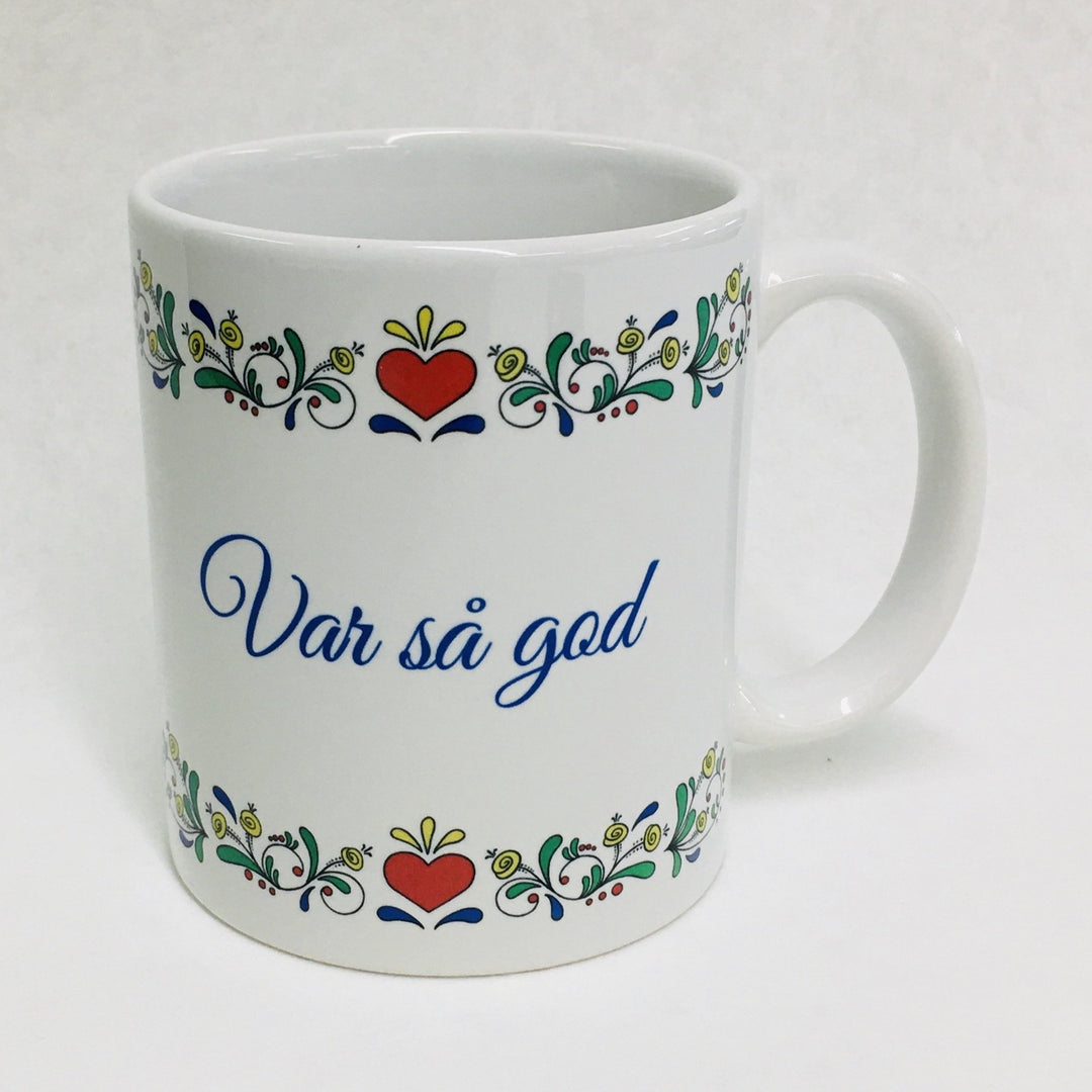 Susan Swanson Swartz Var så god coffee mug