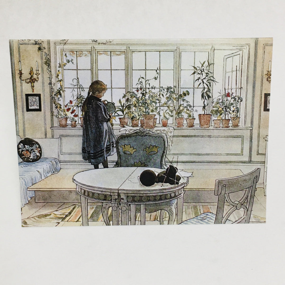 Boxed Note Cards, Carl Larsson Flower Window