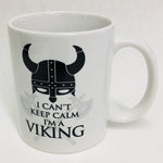 I Can't Keep Calm I'm a Viking coffee mug