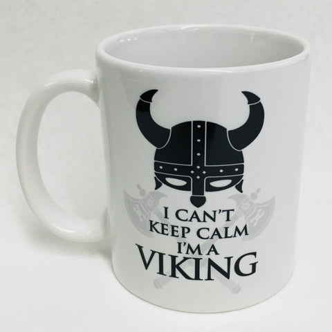 I Can't Keep Calm I'm a Viking coffee mug