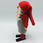Hand made tomte lady with braids