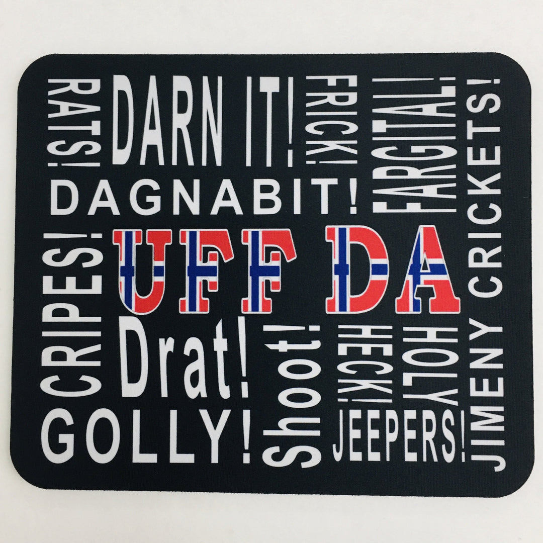 Mousepad - Uff da Darn it