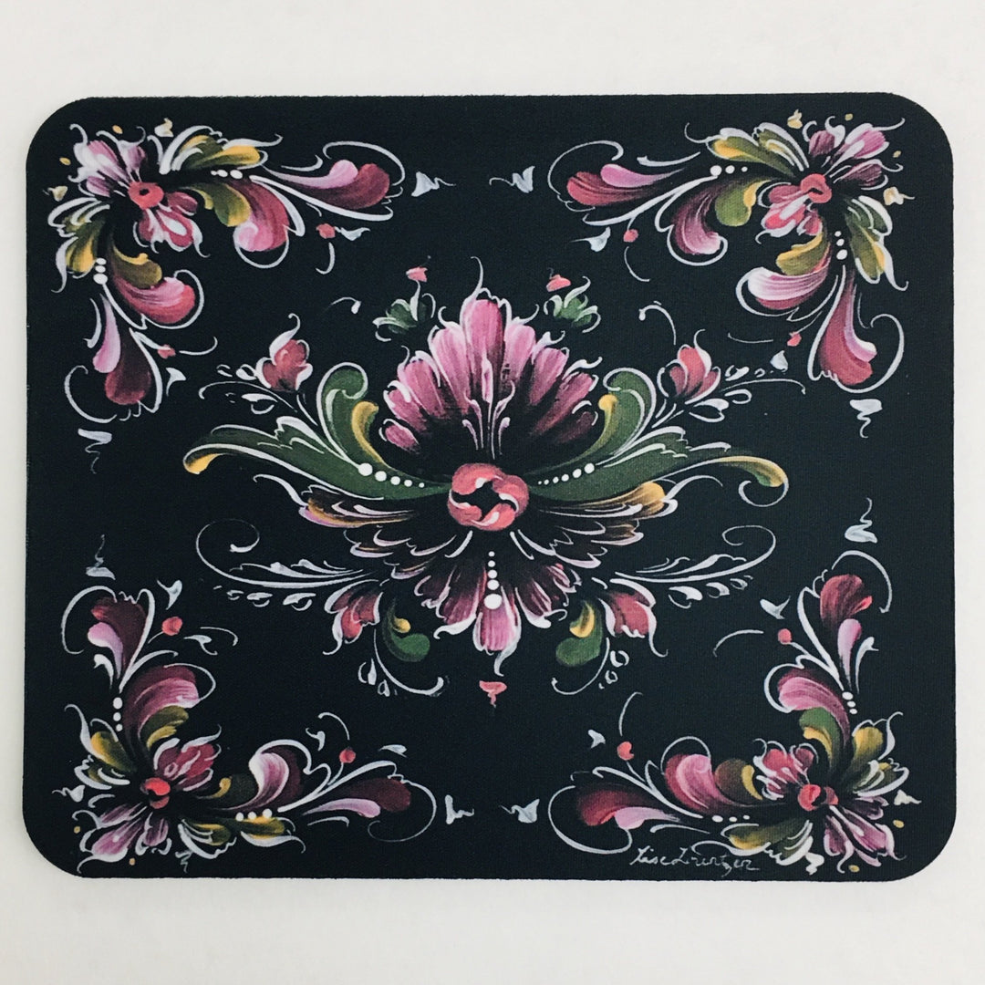 Mousepad - Lise Lorentzen Rosemaling