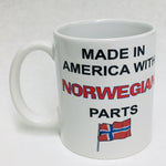Norwegian Parts coffee mug