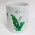 Suomi Finland Lily of the Valley coffee mug