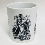 Micah Holland Shield Maiden coffee mug