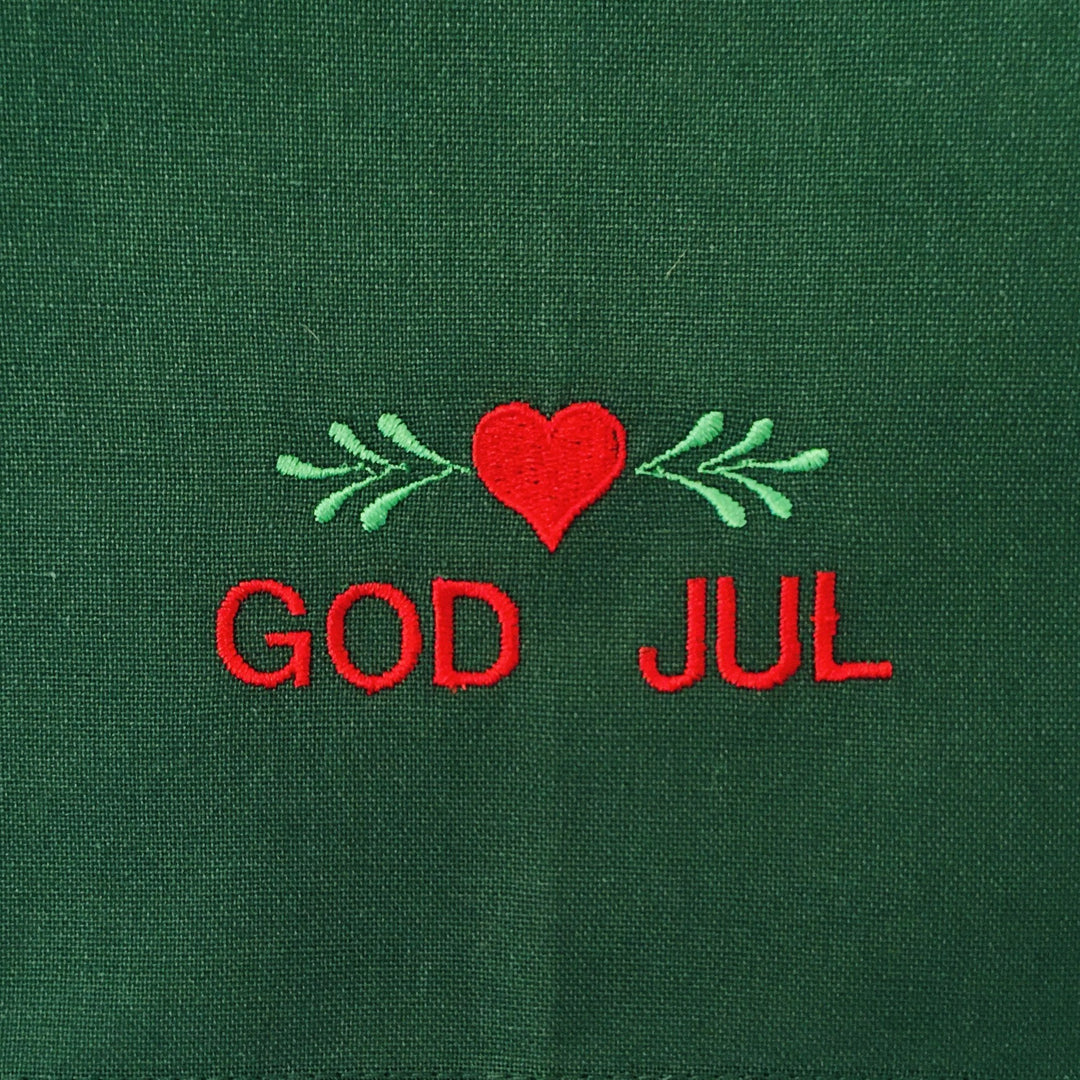 Dish Towel - God Jul Heart