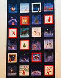 Eva Melhuish Gnome Fabric - Tomte  & Friends Advent Calendar Squares