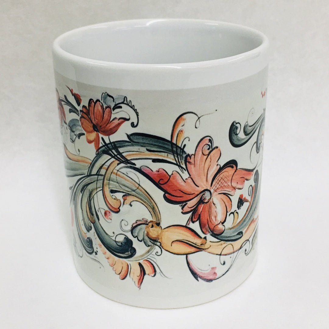 Lise Lorentzen Rosemaling coffee mug