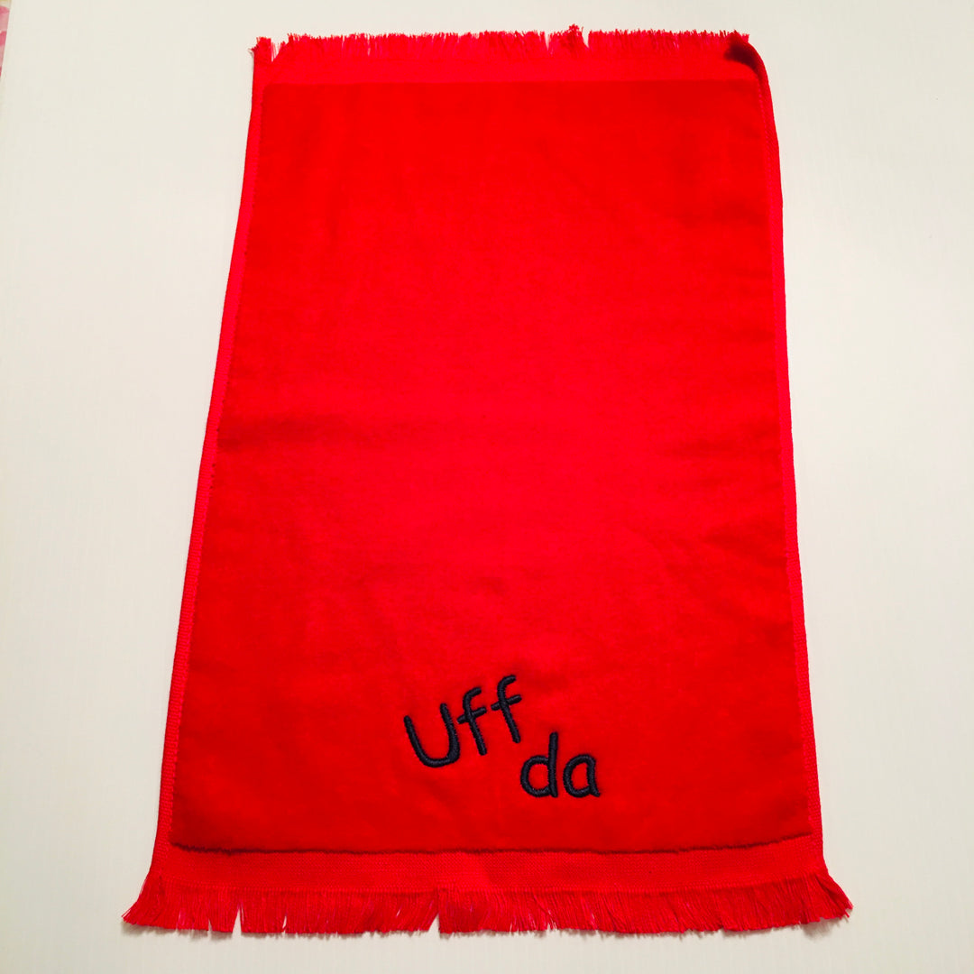 Finger tip towel - Uff da