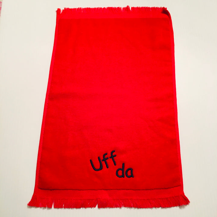 Finger tip towel - Uff da