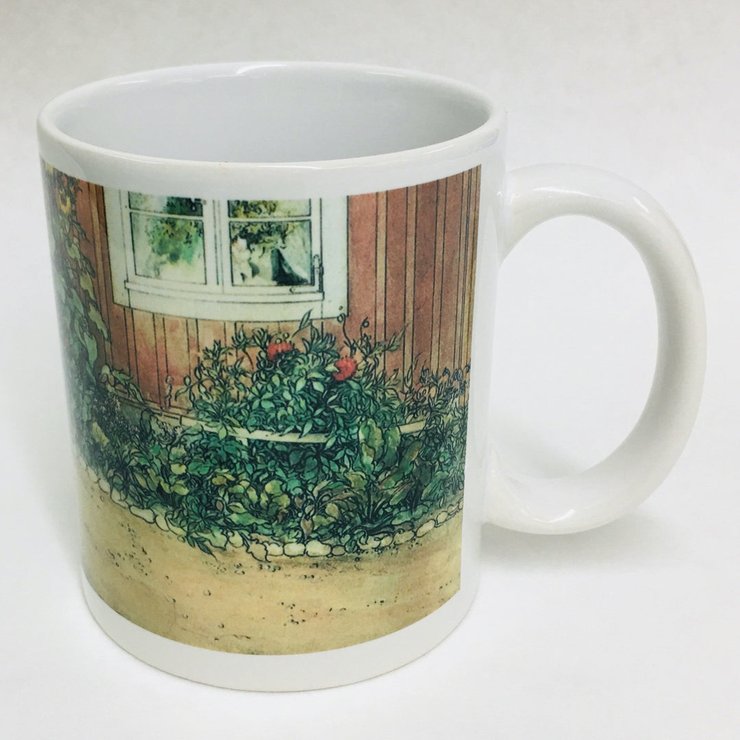 Carl Larsson Brita with Sandwich & Cat coffee mug