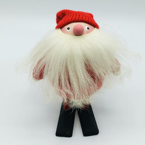 Hand made pudgy tomte with big feet